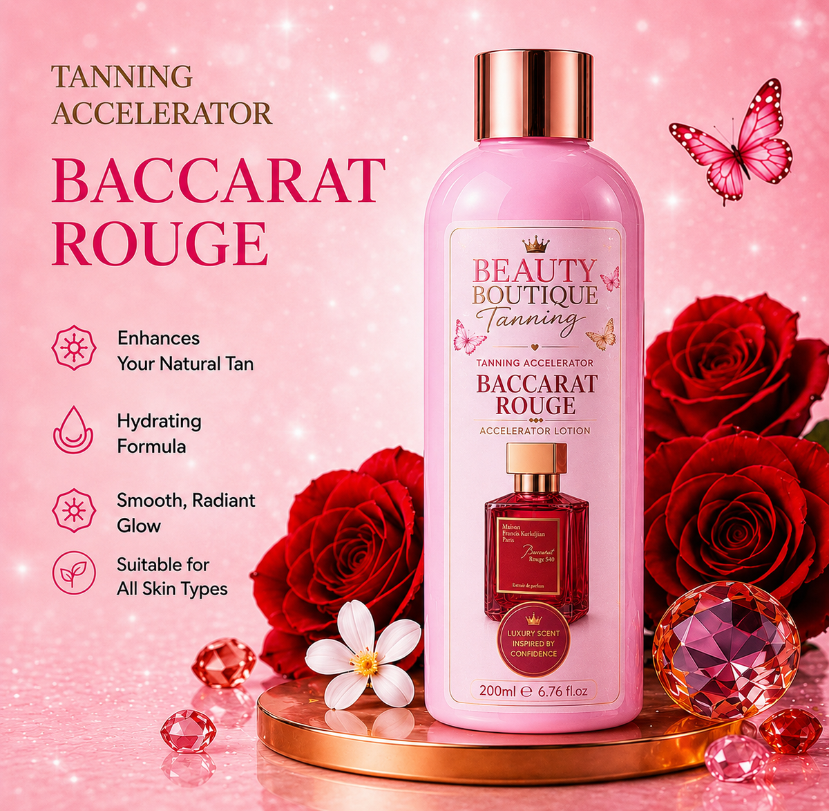 Tanning Accelerator – Baccarat Rouge