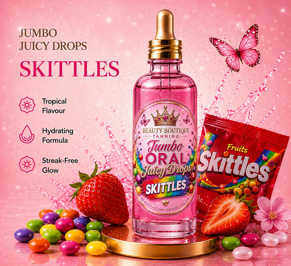 Jumbo Juicy Drops – Skittles